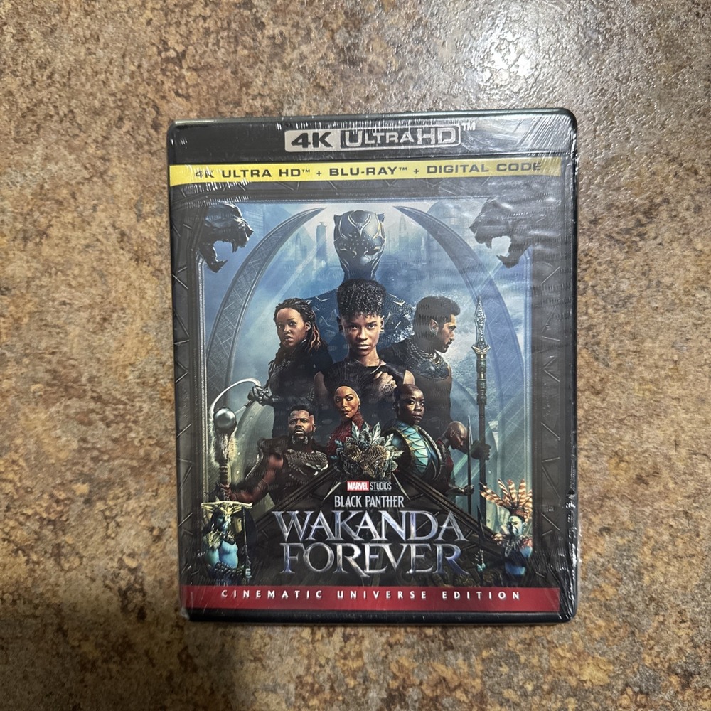 Black Panther: Wakanda Forever (4K / Blu-ray + Digital) New